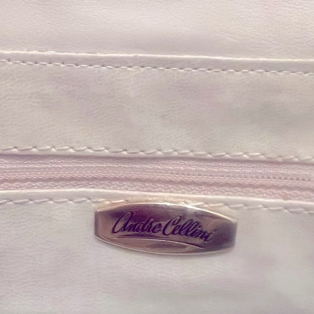 Vintage Andre Cellini Textured Patchwork Handbag - image 2